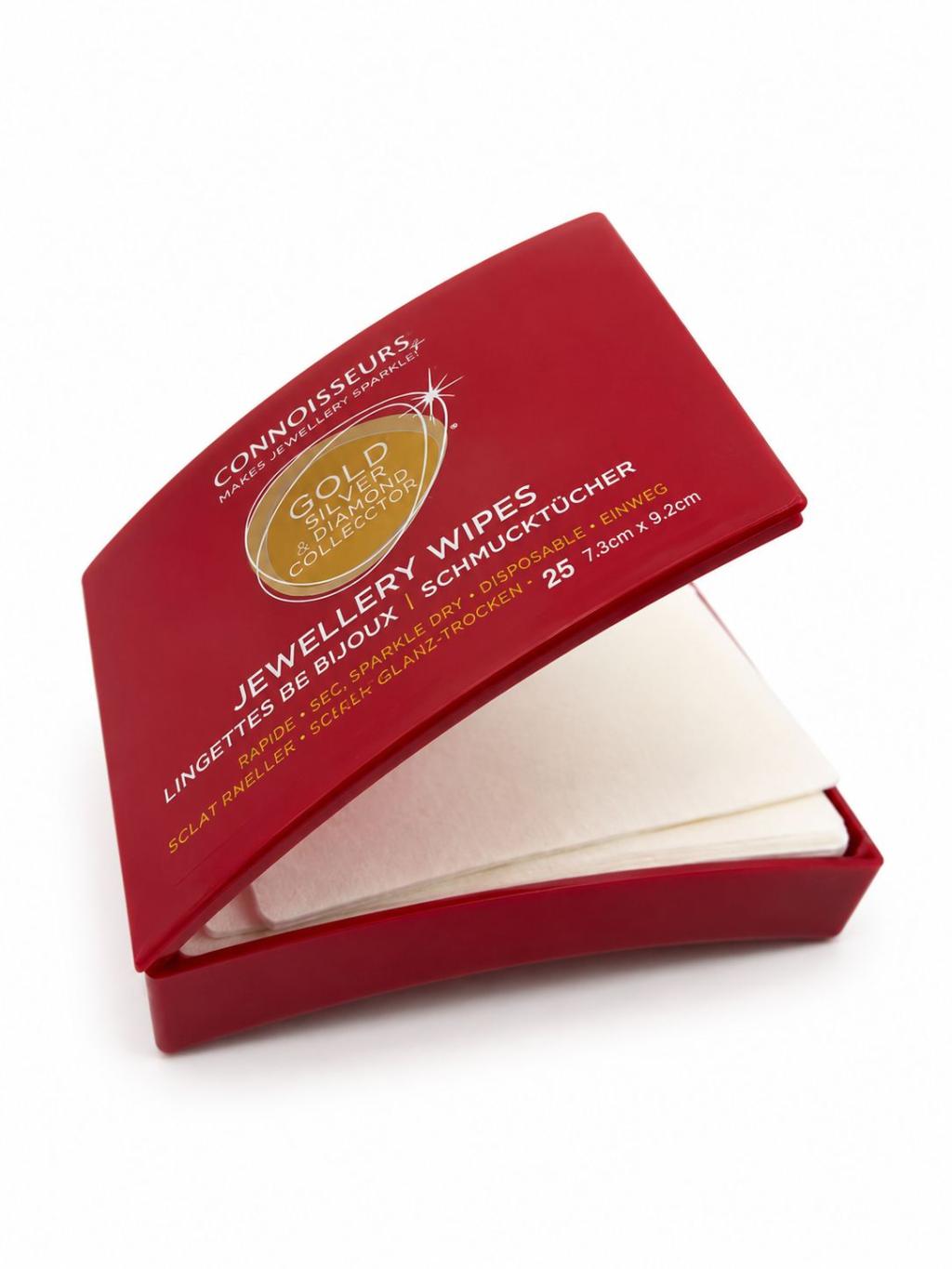Cleaners & Care | Connoisseurs® Jewellery Wipes Model
