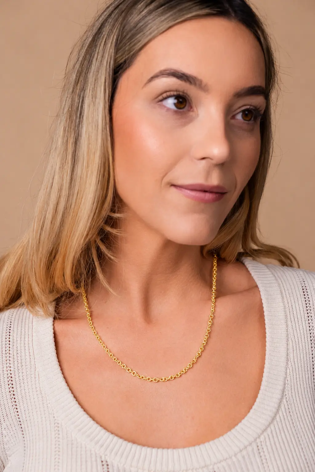 Ladies | Gold Plated Noble Rope Strand Model