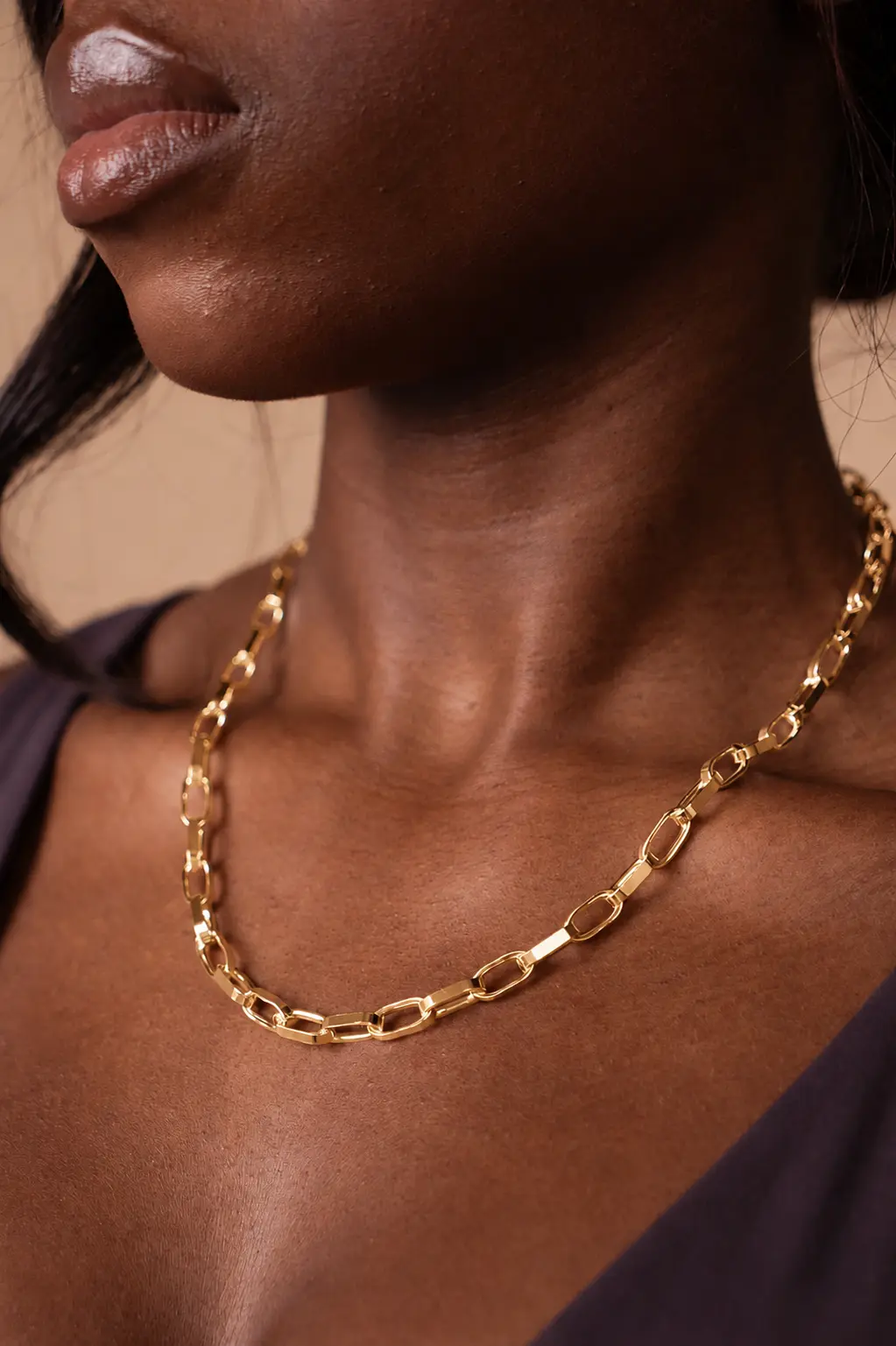 Ladies | Shining Gold Plated Links Model