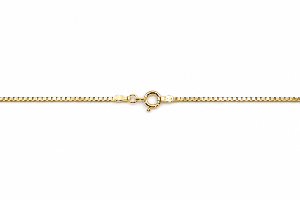 Gold | 9ct Yellow Gold Sparkling Box Chain