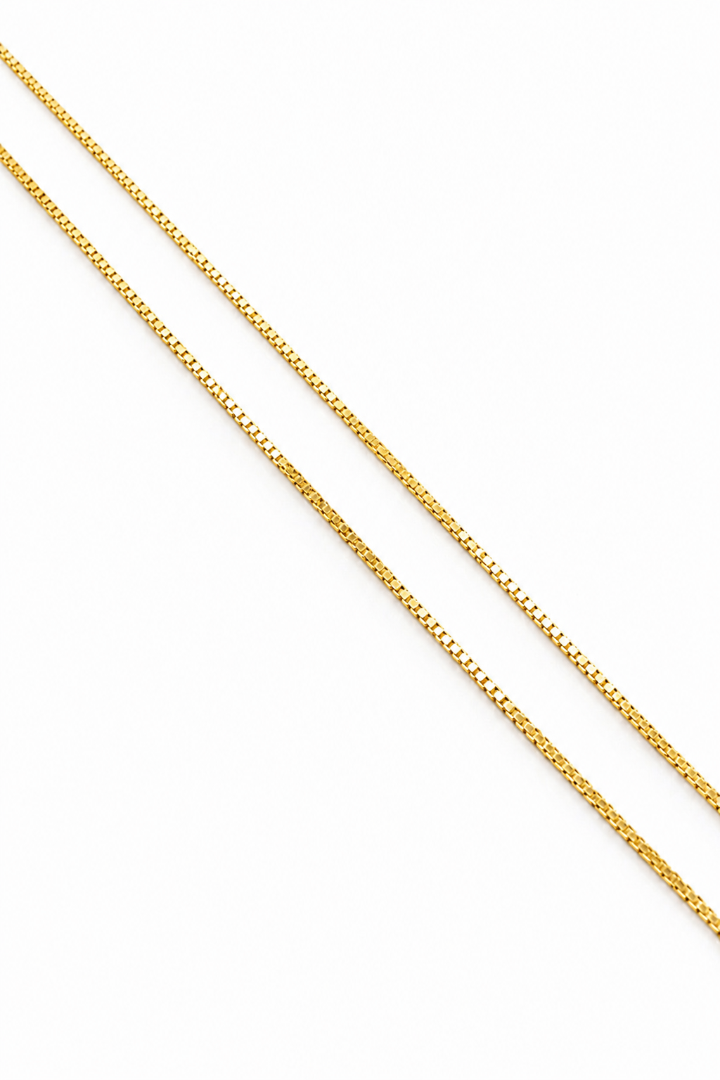 Gold | 9ct Yellow Gold Sparkling Box Chain